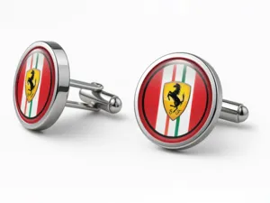 Ferrari Gemelos Para Esmoquin Set Regalo Máxima Clase